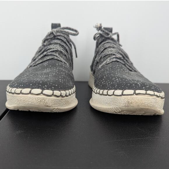 Brandblack Knit Mid Sneakers Vibram Sole Gray Speckle Men’s 7 (Frayed Lace) main image 10